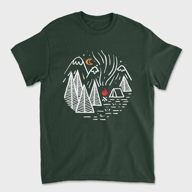 Camp, Tricou Barbati (Unisex)