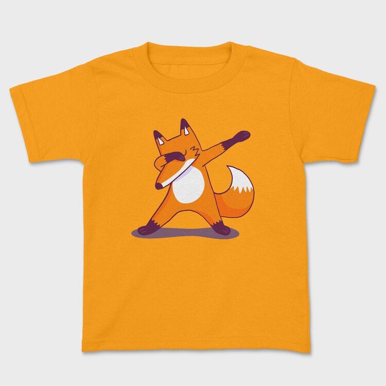 Dab Animal Comics Fox, Tricou Copii