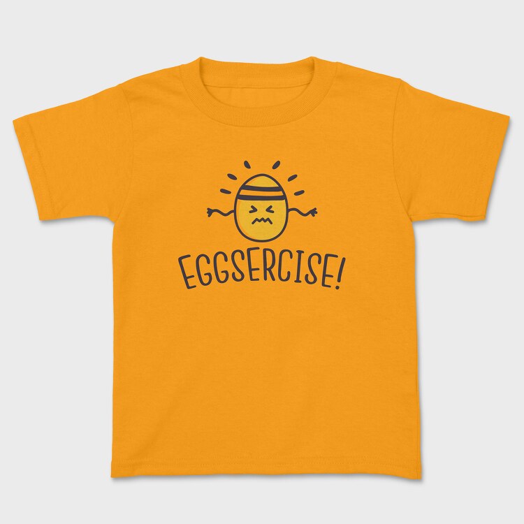 Eggsercise, Tricou Copii