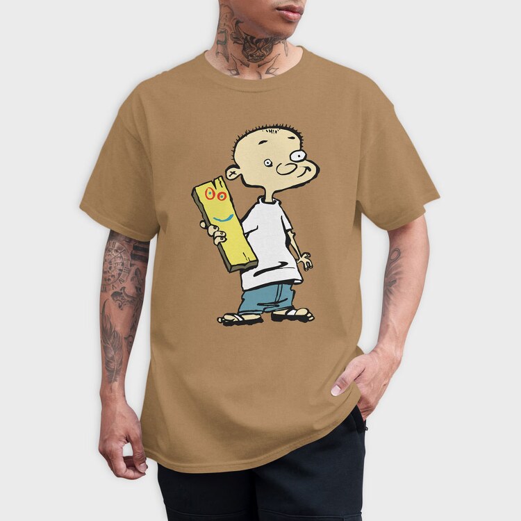 Cartoon Retro Ed Edd N Eddy 2, Tricou Barbati (Unisex)