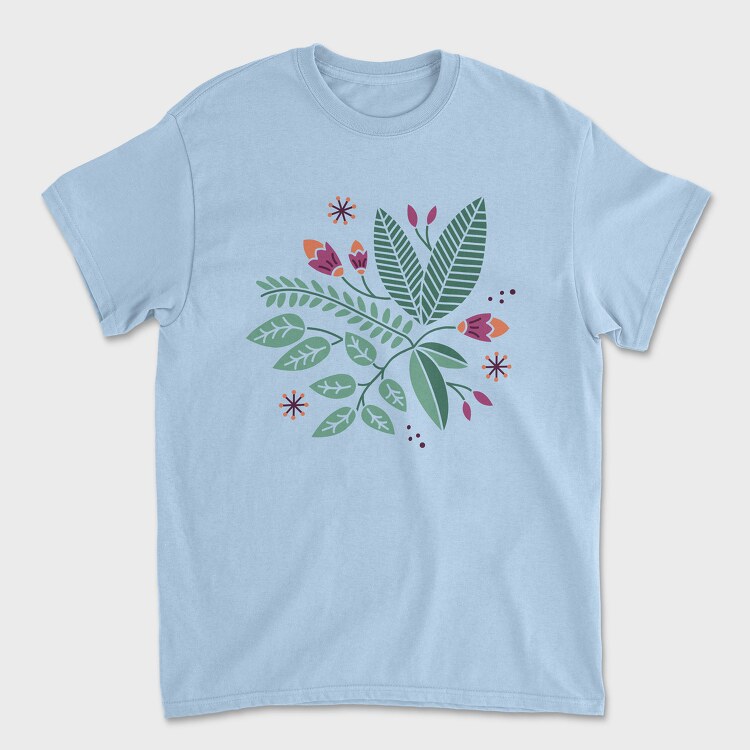 Tricou Barbati (Unisex), Nature Botanical 17