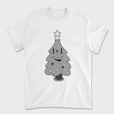 Retro Cartoon Christmas 1, Tricou Barbati (Unisex)