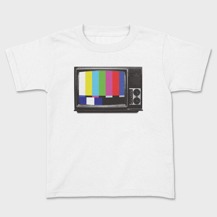 Retro Tv, Tricou Copii