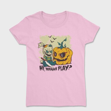 Wanna Play Halloween, Tricou Femei