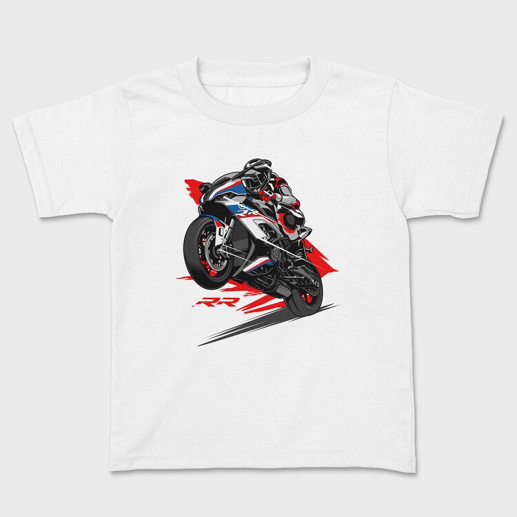 Tricou Copii, BMW S1000RR Wheelie