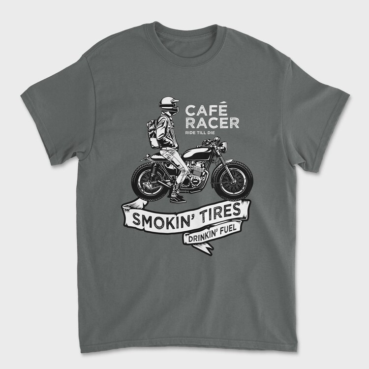 CAFE RACER, Tricou Barbati (Unisex)