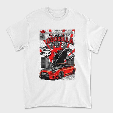 Godzilla R35, Tricou Barbati (Unisex)