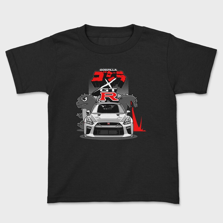 gtr godzilla, Tricou Copii