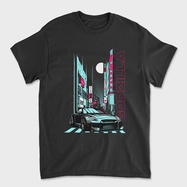 GTR JAPAN, Tricou Barbati (Unisex)