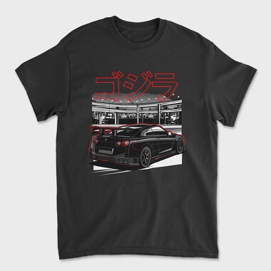 GTR R35 Back, Tricou Barbati (Unisex)