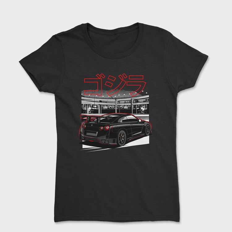 GTR R35 Back, Tricou Femei