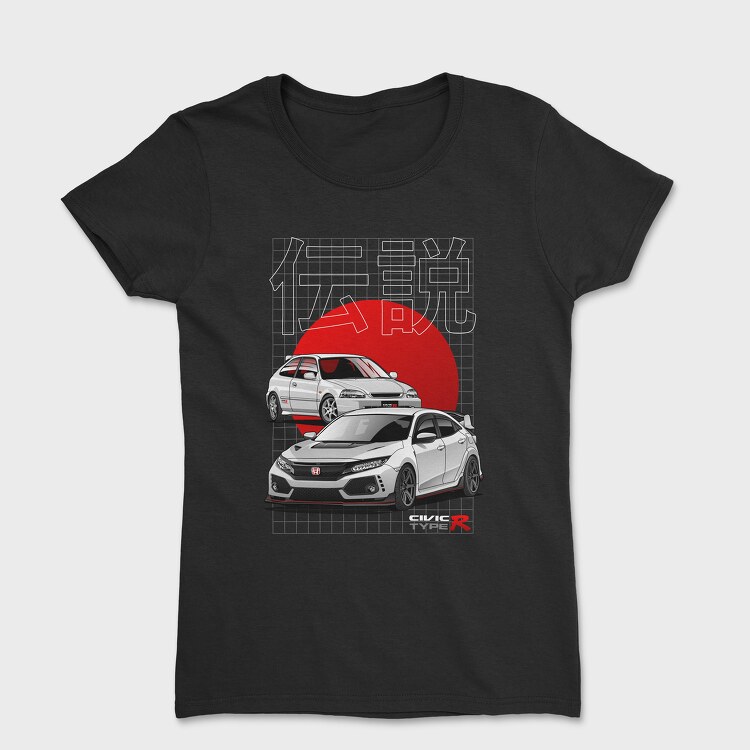 Honda Civic type R, Tricou Femei