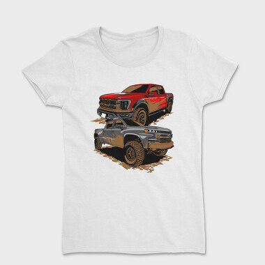 Tricou Femei, Offroad Truck