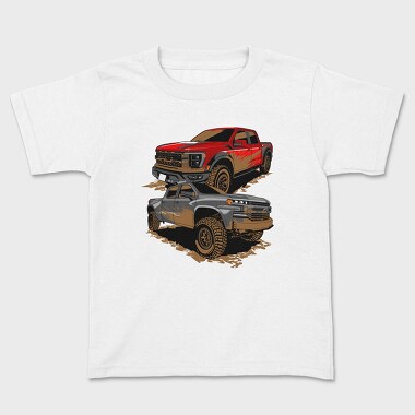 Tricou Copii, Offroad Truck