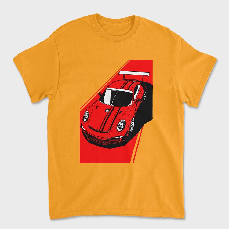 Porsche Gt3 Rs, Tricou Barbati (Unisex)