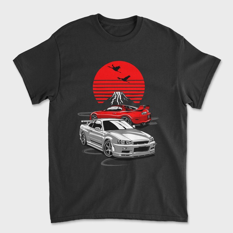 RIVALS GTR SUPRA, Tricou Barbati (Unisex)