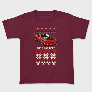 RX7 UGLY SWEATER, Tricou Copii