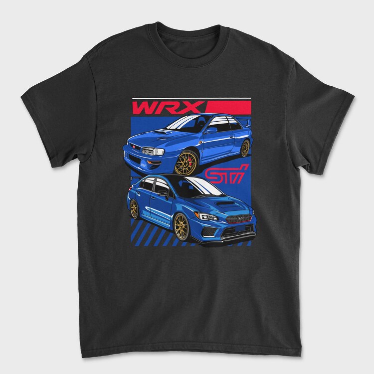 Tricou Barbati (Unisex), WRX STI 2