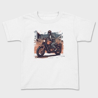 Comic Rider Motorcycle, Tricou Copii