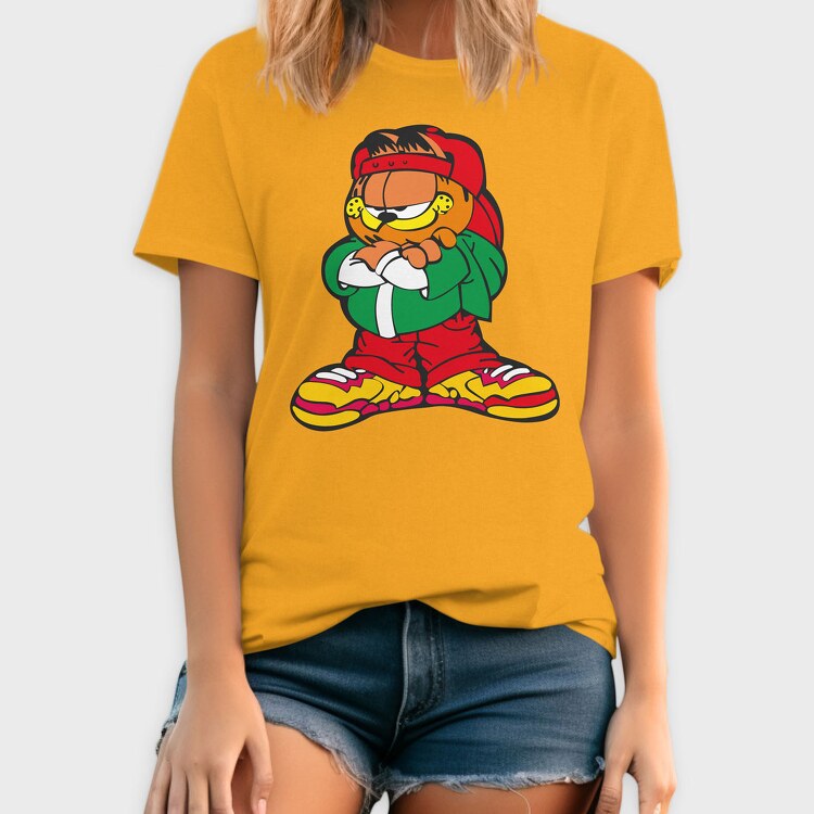 Cartoon Retro Garfield 2, Tricou Barbati (Unisex)