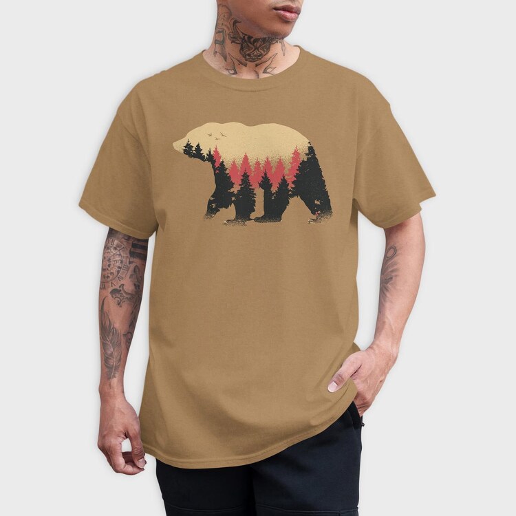 Bear Mountain, Tricou Barbati (Unisex)