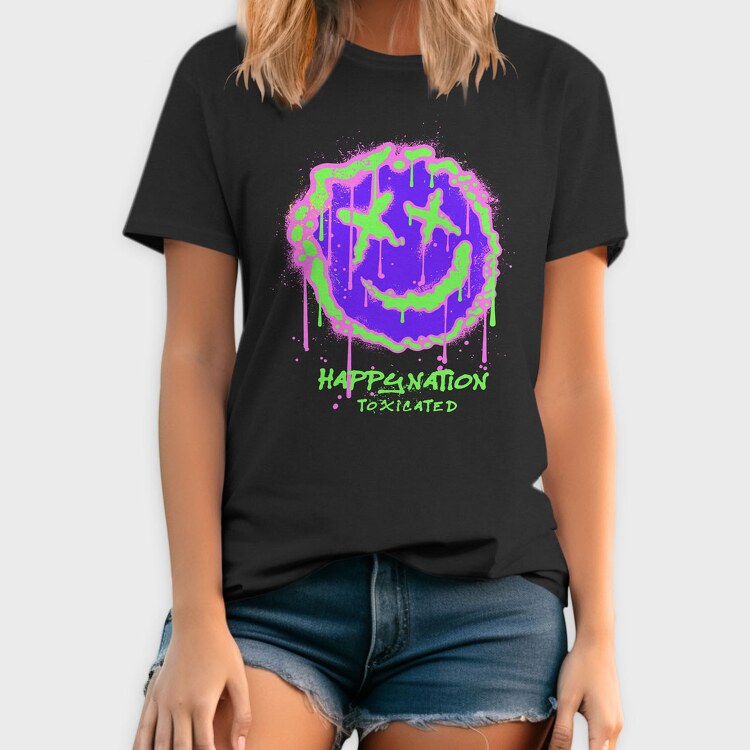 Smile Face, Tricou Barbati (Unisex)