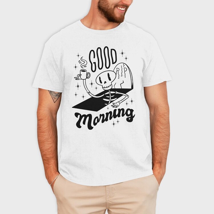 Good Morning, Tricou Barbati (Unisex)