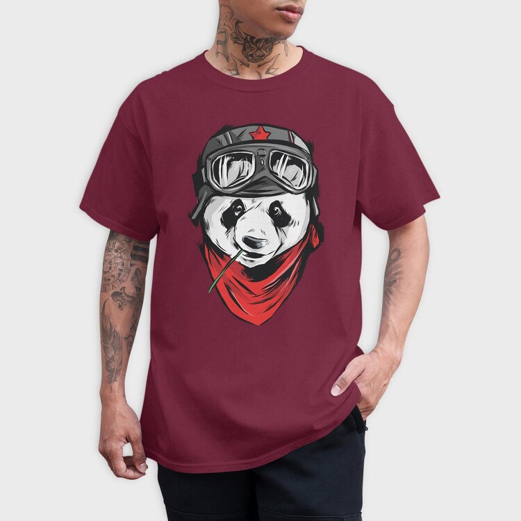 Googles Panda, Tricou Barbati (Unisex)