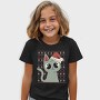 Ugly Sweater Christmas Cat, Tricou Copii