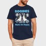 Boobies Make Me Happy, Tricou Barbati (Unisex)