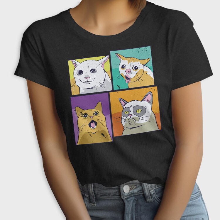 Meme Cats, Tricou Femei