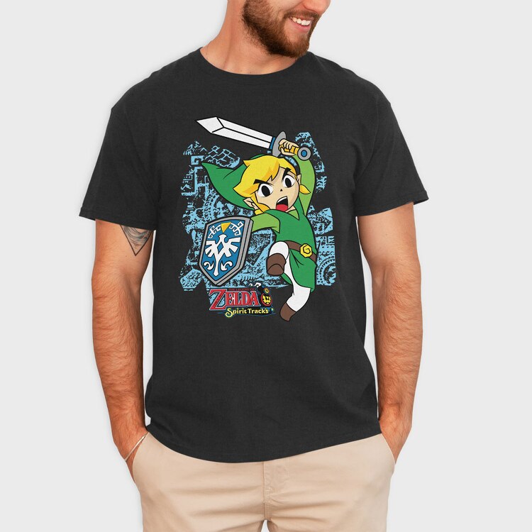 Zelda, Tricou Barbati (Unisex)