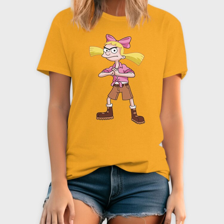 Cartoon Retro Hey Arnold 5, Tricou Barbati (Unisex)