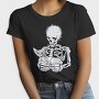 Skull With Cat, Tricou Femei