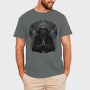 Angel Skull, Tricou Barbati (Unisex)