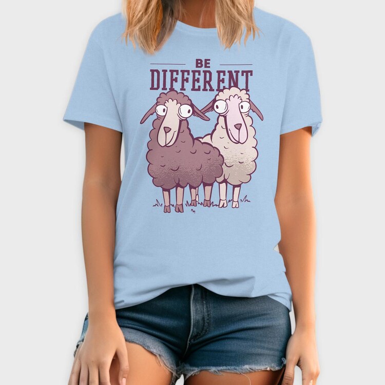 Be Different, Tricou Barbati (Unisex)