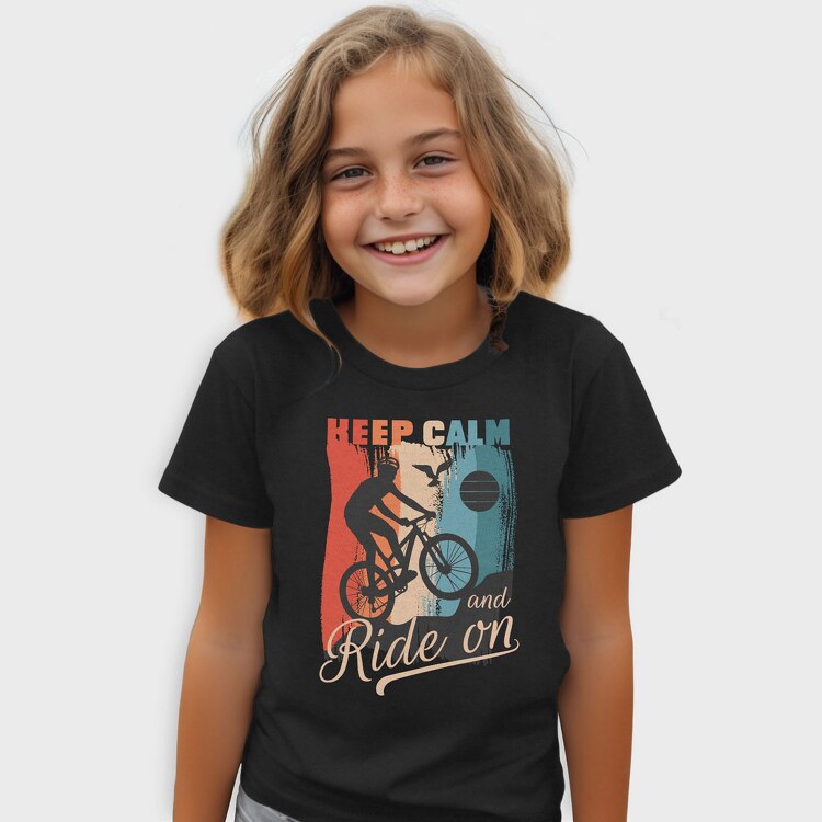 Keep Calm and Ride On, Tricou Copii