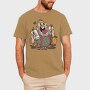 Cartoon Coffee Pumpkin, Tricou Barbati (Unisex)