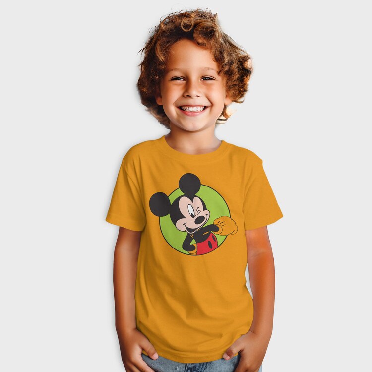 Cartoon Retro Mickey Mouse 2, Tricou Copii
