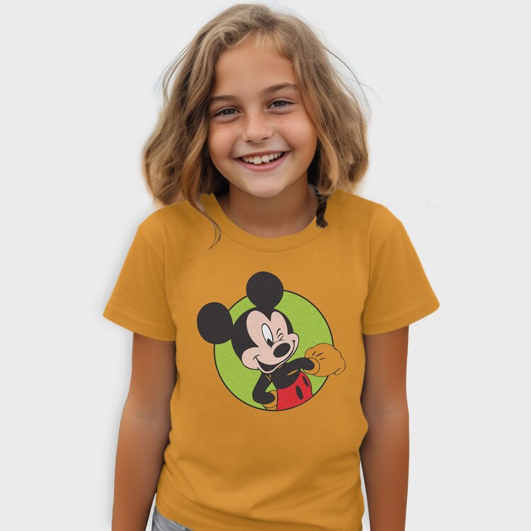 Cartoon Retro Mickey Mouse 2, Tricou Copii
