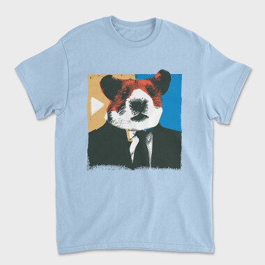 Tricou Barbati (Unisex), Hamster Head