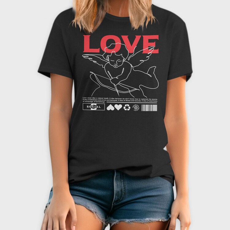Love 2, Tricou Barbati (Unisex)