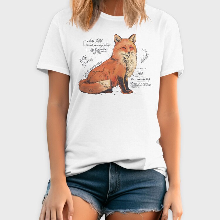 Fox Academia, Tricou Barbati (Unisex)