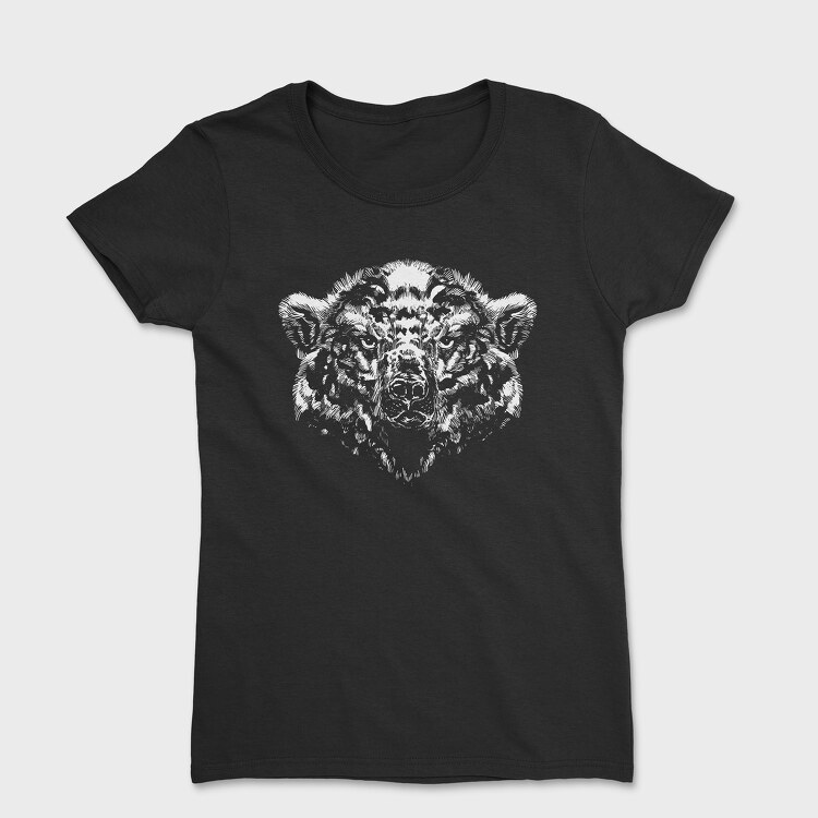 Shaded Polar Bear, Tricou Femei