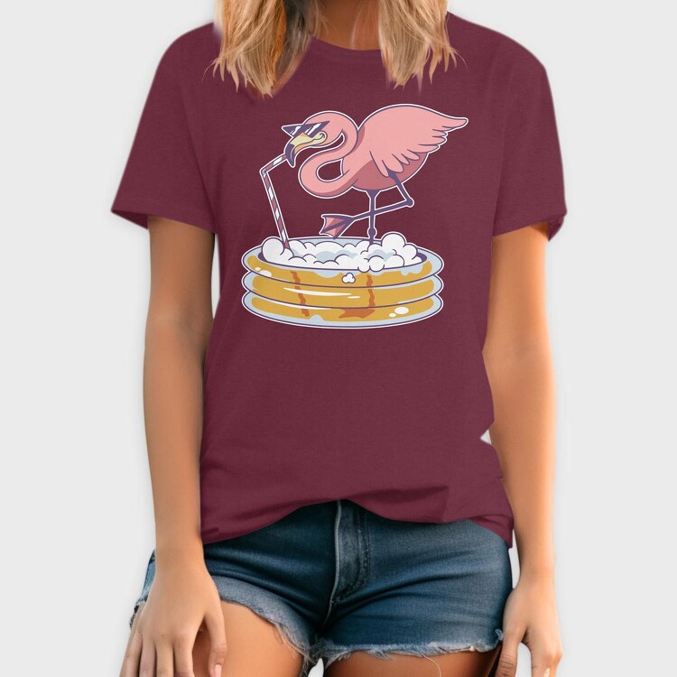 Flamigo Beer Pool, Tricou Barbati (Unisex)