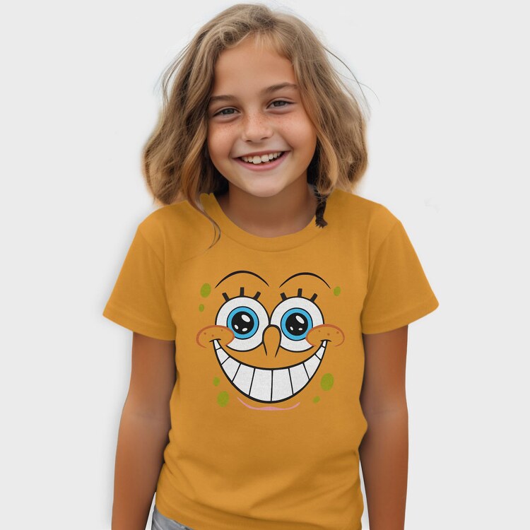 SpongeBob face 18, Tricou Copii