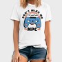 Gamer Retro Cartoon Npc, Tricou Barbati (Unisex)