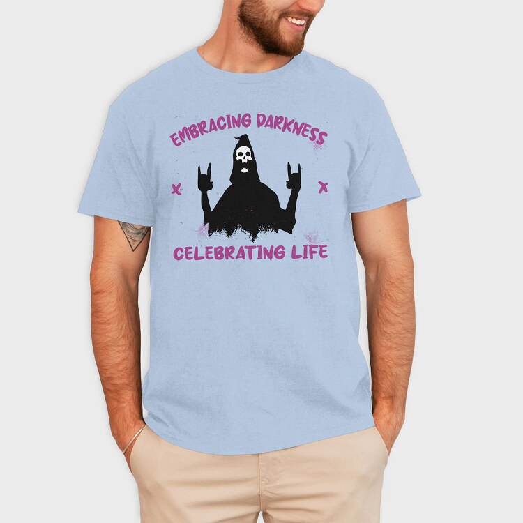 Embracing Darkness, Tricou Barbati (Unisex)