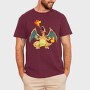 Cartoon Retro Pokemon 6, Tricou Barbati (Unisex)