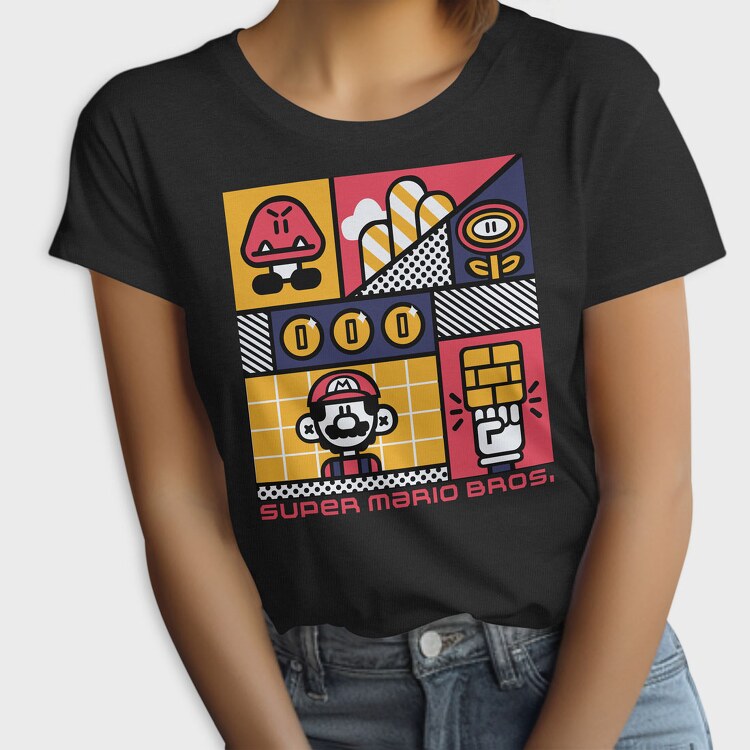 Mario Bros 2, Tricou Femei